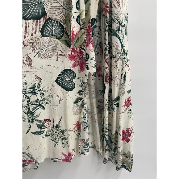 Floerns Womens Sleeveless Halter Neck Vintage Floral Print Maxi Dress Multi - Picture 5 of 10